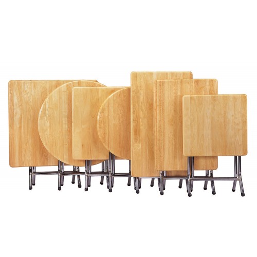 各尺吋原木摺疊桌- JD-870-1 - 台灣品質保證| 桌椅批發ISCHAIR 桌椅王